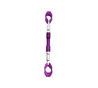 Barra Equilibrio Manillar Ajustable Para Motocicleta Barra Transversal 7/8 "22mm Palanca Fuerza Dirección Mango Equilibrio Estabilizador Pit Bike(Purple)