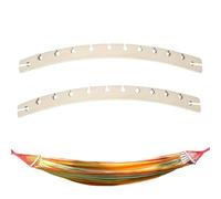 Barra espaciadora hamaca , 2 piezas de madera extraíbles portátiles de repuesto, barra espaciadora hamaca , para camping terraza jardín camping-Car balcón patio parque vacaciones