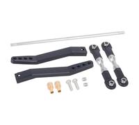 Barra Estabilizadora para Axial para Wraith RR10 para Yeti 1/10 Accesorios | Mejoras Modificar RC Car Kit barra estabilizadora trasera con barra de torsión de acero para muelles(Black)