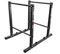 Barra estacionaria para soporte de barra I Barra de inmersión para entrenamiento muscular I Barras de calistenia para entrenamiento con tu propio peso corporal I Equipo de fitness profesional para