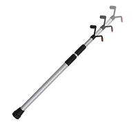 Barra extensible multifuncion 53 a 120cm para sujetar capot, volante pedal