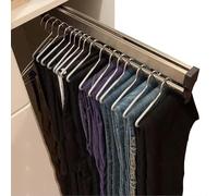 Barra Extensible para Ropa - Perchero Colgador Extraíble, Perchero Ajustable para Armario De 30 A 80 Cm, Barra Extraíble para Armario, Barra Extensible para Ahorrar Espacio(700mm/27.56inch)