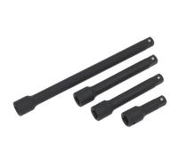 Barra Extensión de Impacto Set 4pc 1.3cmSq Conducir AK5513 Sealey Nuevo