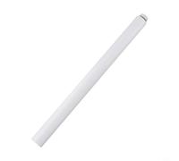 Barra extensora de ducha de 30 cm de largo hecha de acero inoxidable para sistemas de ducha de bañera se adapta a 18 mm de diámetro de montaje (blanco)