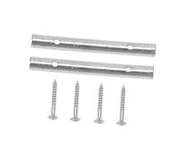 Barra Fija de Cuerdas de Guitarra Eléctrica Plata, 2 Juegos