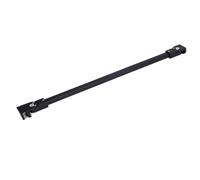 Barra fija para mampara de ducha Abrazadera De Vidrio Ajustable For Puerta Ducha 8-10 Mm, Soporte Barra Fijación For Mampara Pared A , Prevención Balanceo(50CM BLack)
