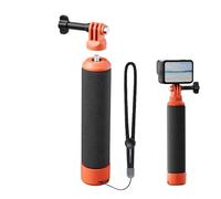 Barra flotante de agarre flotante para Insta360 X5 X4 X3 Ace Pro 2, barra flotante universal antihundimiento para DJI Osmo Action 5 Pro/4/3/2 Series, con correa de muñeca y adaptador de montaje