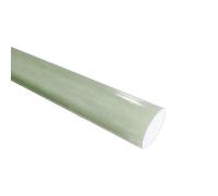 Barra FR4 de 25 cm de longitud, varilla de fibra de vidrio verde agua 3240 de alta dureza, aislante, for piezas de juntas de material de bricolaje.(Dia 12mm)