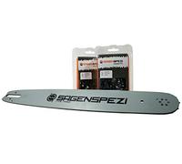 Barra guía de 37 cm, 2 cadenas de cincel completas para Stihl MS500i MS 500 i