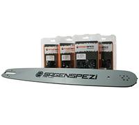 Barra guía de 45 cm, 4 cadenas de cincel completas para Stihl MS661 MS 661