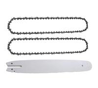 Barra guía de motosierra de 18 pulgadas + 2 cadenas de motosierra .063 .325 68DL compatible con Sti-hl MS210 MS211 MS230 MS241 MS250 MS251