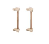 Barra Handstand Gimnasia 1 par de soportes madera for barras flexiones, for gimnasio, for ejercicios fitness, for hacer paradas manos, paralelas(40CM-Bearing 500KG)