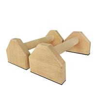 Barra Handstand Gimnasia Barras de flexiones madera for ejercicios, paralelas antideslizantes, soportes for asas, equipo calistenia for fitness, entrenamiento fuerza en casa(A-40cm)
