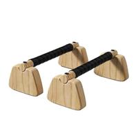 Barra Handstand Gimnasia Soporte for flexiones de madera, barras individuales y paralelas, soporte invertido, equipo entrenamiento fuerza maciza(30cm)