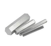 Barra hexagonal de acero inoxidable 304, 4-26 mm a través de planos, materia prima industrial de longitud de 200-500 mm(Length 200mm,23mm)