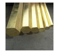 Barra Hexagonal de latón H59/H62, varillas hexagonales de latón 3 4 4,5 5 5,5 6 7 8 9 10 11 12 13 14 15 16 17 18 19 20 21 22 23 24 25-32mm, 1 Uds.(H62 21x200mm)