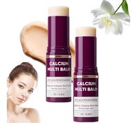 Barra Hidratante Coreana de Colágeno, Bálsamo Multiusos con Calcio, Volumen y Antiedad, Arrugas y Flacidez, Cuidado de la Piel, Reparador e Hidratante