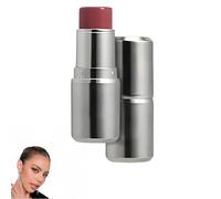 Barra Iluminadora y de Rubor Hidratante con Efecto Shimmer: Ofrece un acabado húmedo y brillante tipo "rocío", logrando un maquillaje natural de estilo coreano para una piel radiante (rosa)