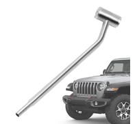 Barra inflable para neumáticos, herramienta portátil de aleación de zinc de doble cabeza, varilla de inflado soldada, para motocicleta, camión, garajes, mecánicos, restauración de vehículos, carretera