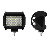 Barra LED 4 Pulgadas 72W para combo Offroad 2 Unidades Barra | para combo beam spot flood, 72W potencia, 4 pulgadas, 2 unidades, iluminación óptima camino