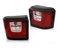 Barra LED Trasera para VW T4 Bus 90-03 Izq/Der Rojo/Cromo (Tuning Tec)