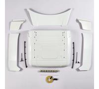 Barra Luz Coche RC Para Tamiya Para Scania 770S 1/14 Carrocería Cabina Carcasa Medio Techo Para Alto Con Luz Plataforma RC Camión Remolque Basculante Diy Piezas Coche(Middle top)