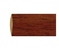 Barra Madera Lisa 1,8 Metros x 20 mm. Nogal