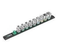 Barra magnética para dados C Imperial 1 Juego de dados para llave de vaso 1/2", en pulgadas, Llave de tubo negro/Verde