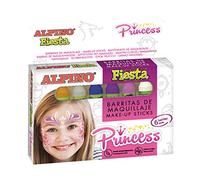 Barra maquillaje alpino estuche de maquillaje princess 6 colores