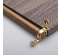 Barra Metálica Antideslizante,Pack De 1/3/5/10/15 Barras Metálicas Para Alfombras De Escalera,Accesorio De Decoración Y Seguridad(3pcs,86cm/34in)