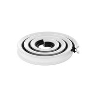 Barra meteorológica autoadhesiva para ventanas, Burletes autoadhesivos for puertas y ventanas, insonorizantes, anticorrientes, multicolor, varios tamaños(Natural,16m/52.5ft)