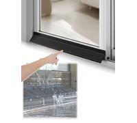 Barra meteorológica autoadhesiva para ventanas, Sellador autoadhesivo impermeable de 135 grados for ventanas y vehículos, color negro, varios tamaños(400cm/157.5in)