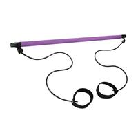 Barra multifuncional para esculpir pilates, juego de cuerda de tensión elástica, barra de fitness de fácil instalación, suministros de entrenamiento en el hogar, equipo portátil para pilates, yoga