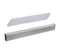 Barra niveladora de cuello de guitarra con papel de lija, herramientas Luthier de aluminio, nivelador de trastes, bloque de lijado, herramienta de reparación duradera