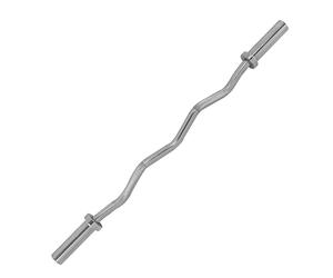 Barra Olímpica Z Curl Tunturi - 120 cm