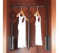 Barra para armario abatible, Wall Mounting Liftable Clothes Hanger,for Hanging Clothes Wardrobe Lift Rail