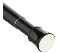 Barra para cortinas con pinzas Barra telescópica para cortinas de ducha sin taladrar - 190-360 cm(diámetro 32 mm)