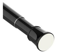 Barra para cortinas sin taladros, cortinas con pinzas resistentes a tirar girando, ajustable, para cortinas, tabiques y balcones, 1 pieza, 65-85 cm