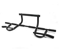 Barra Para Dominadas Slavikosway Acero Negra 60-90cm Montaje Techo Pared Suelo