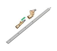 Barra para limpieza del radiador del coche | Limpiador para radiadores de coche, cepillo portátil de acero inoxidable de 60 cm de alta presión para lavar parrillas, camiones, maquinaria pesada