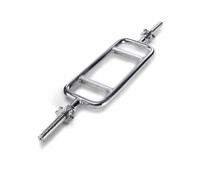 Barra para tríceps 86 cm Báscula corta manillar Tricep Curl Bar 25 mm Entrenador triceps con cierre