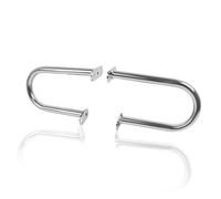 Barra Parachoques Compatible Con CTX1300 2014-2017 Protector De Tanque De Motor Trasero De Motocicleta Protector De Jaula De Acrobacias Kit De Barras De Choque De Alforjas Laterales(Chrome)