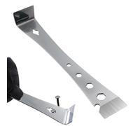 Barra plana, Barra de plata,Barra de cuervo de carga pesada | Herramientas manuales para equipos de apicultura, palanca, barras de destornillador de acero inoxidable 4 en