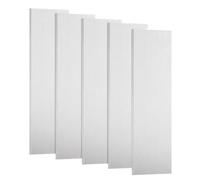Barra plana cuadrada de aluminio, Barra Plana De Aluminio 6061 Paquete 5 5x(20-50) x500mm(5x20x500mm)