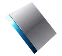 Barra plana cuadrada de aluminio, Placa de hoja aluminio 1060, varios tamaños, paquete 61 CNC(100x100x1mm 2pcs)