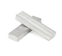 Barra plana cuadrada de aluminio, Tira de placa varilla cuadrada, barra plana Rectangular aluminio 6061, 3-8mm X 250mm, 1 pieza for CNC(8x15x250mm)