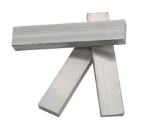 Barra plana de acero, 1 Uds. Longitud 100mm ancho 10mm/15/20/25/30/40/50 Mm 304 tira plana cuadrada de acero sólido