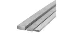 Barra plana de acero inoxidable, 3 piezas barra grado 304, 6 mm x 10, 500 longitud for fabricación, soldadura e ingeniería