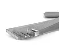 Barra plana de acero inoxidable 304, 1 pieza, longitud 200 mm, ancho 3 mm x 15, 20, 25, 30, 40 y 50 mm, tira de placa sólida(40x200mm)