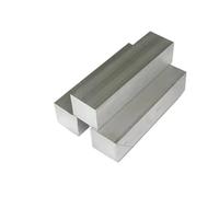 Barra plana de aluminio, Barra cuadrada sólida de aluminio 10 mm espesor Ancho 10-80 Longitud 300 500(10 x 80 x 300mm)